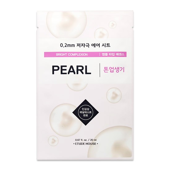 Alexander Graham Bell etikette Afskrække Review: Etude House 0.2mm Therapy Air Mask Pearl Bright Complexion –  Mermaid Magic Beauty and Skincare